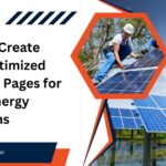 solar website seo friendly page