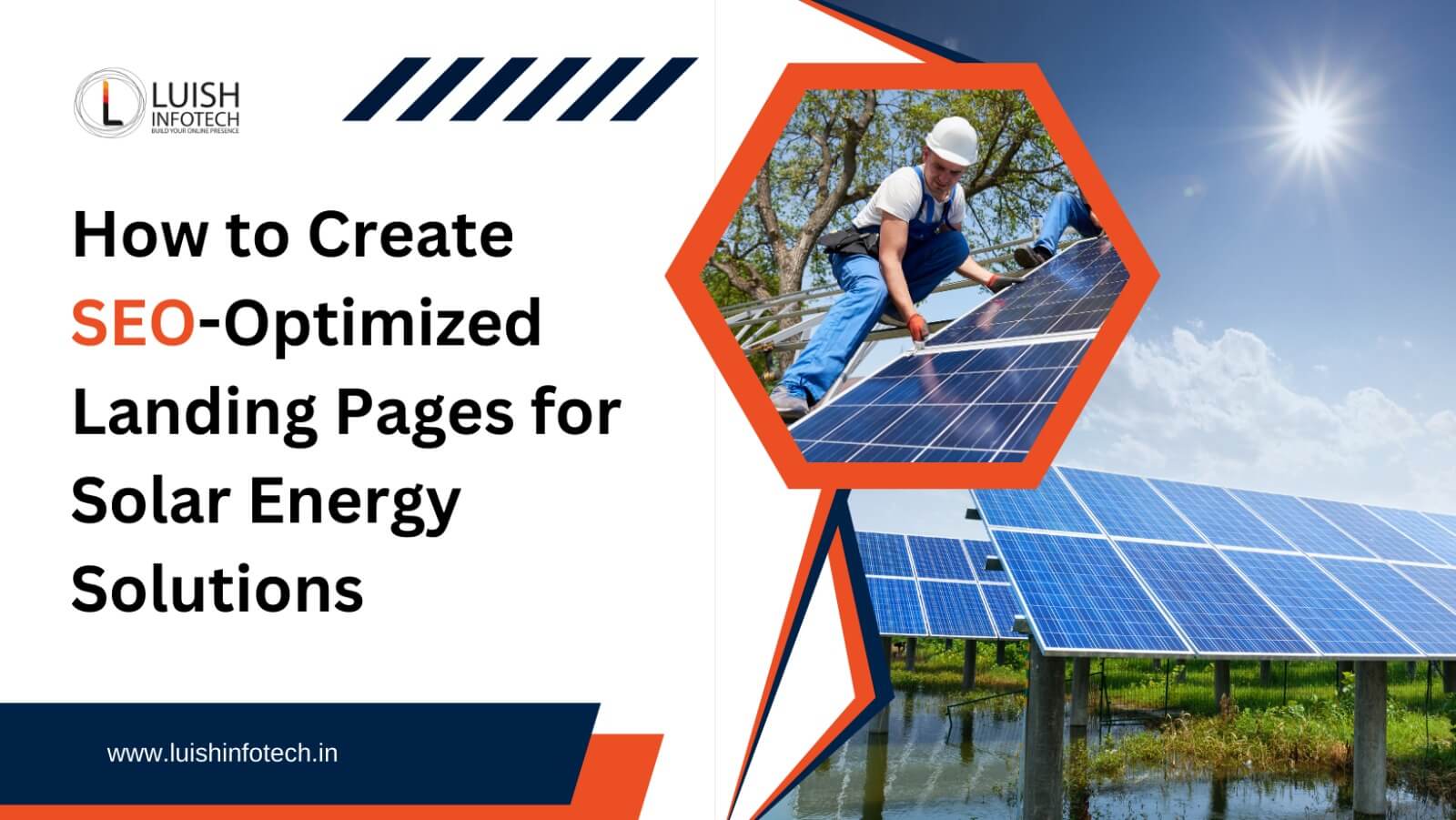 solar website seo friendly page